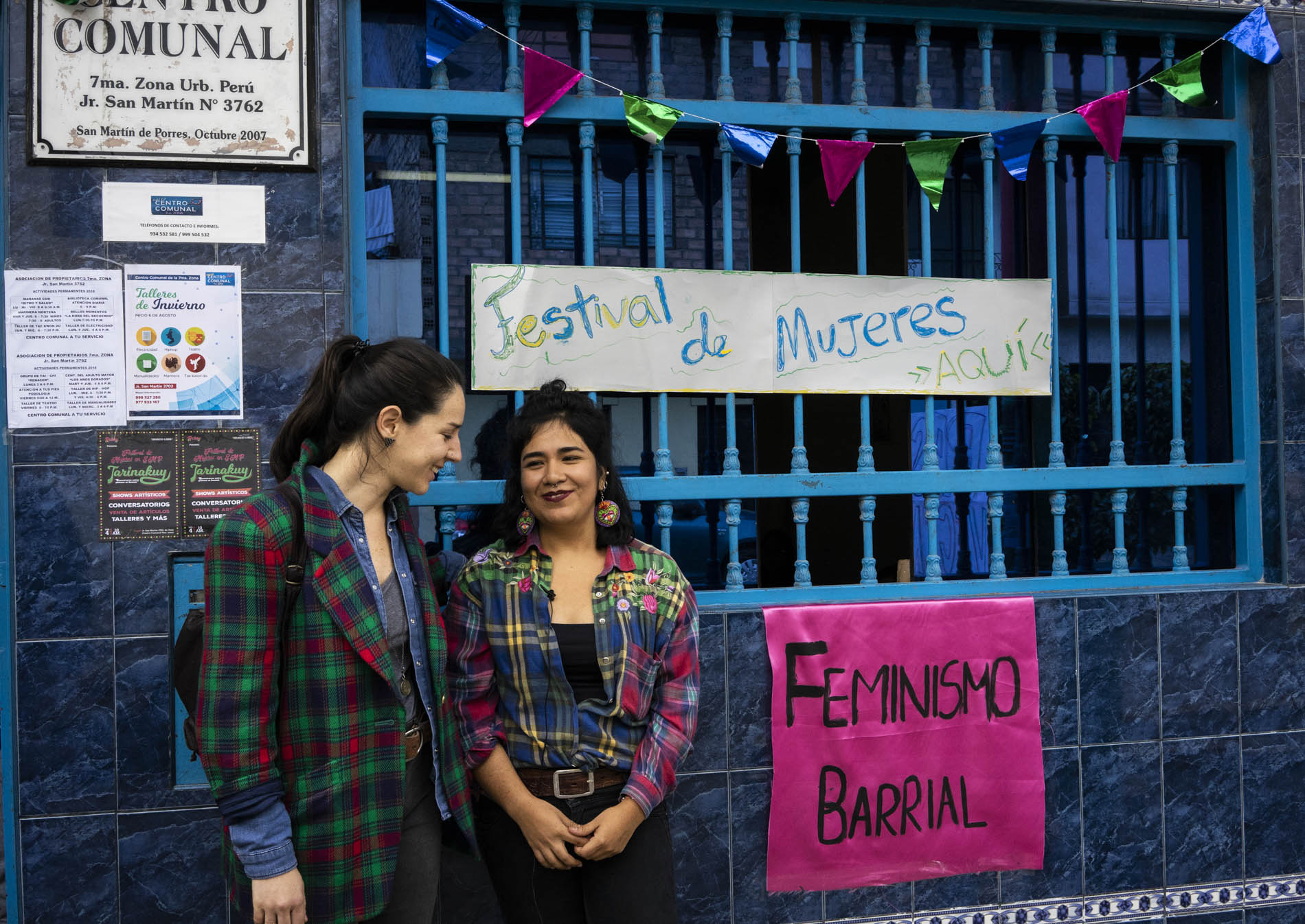 Feministas en Lima, Perú
